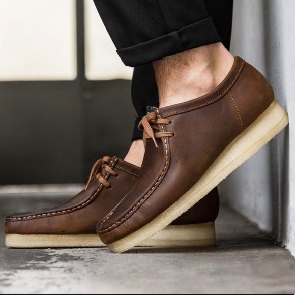 mens clarks originals wallabee oxford casual shoe